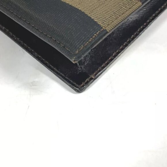 FENDI vintage Pecan Document Bag Briefcase Hand Bag Tote Bag Business bag - Picture 9 of 12